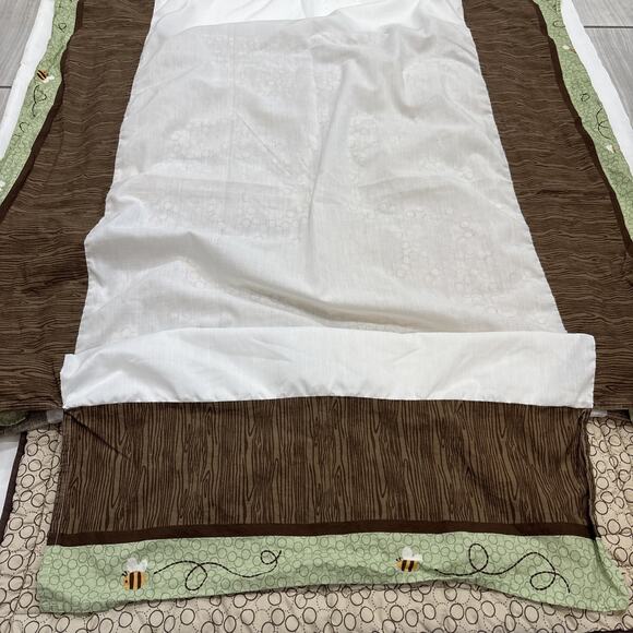 Disney Baby Winnie The Pooh Crib Nursery Bedding Blanket Sheet Dust Ruffle Set - Picture 10 of 12